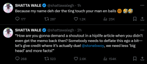 Shatta Wale slams Stonebwoy over Grammy-Hiplife brouhaha