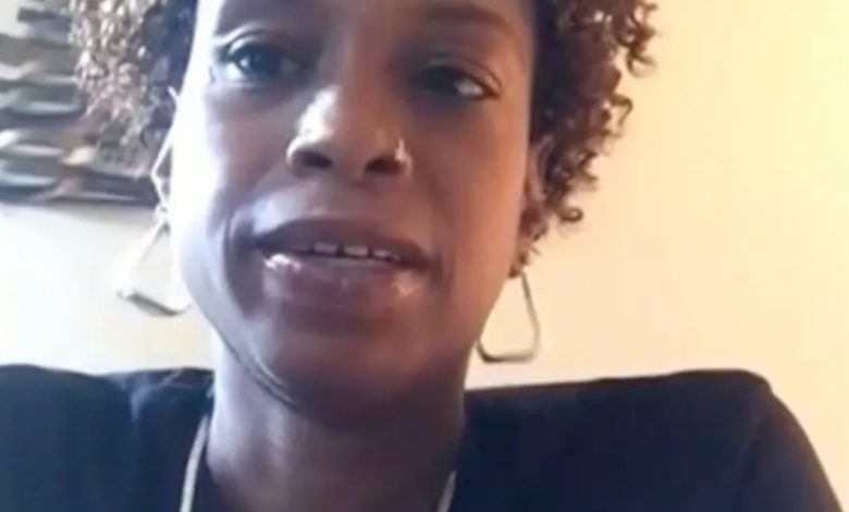 Simone Biles reacts after her mother’s plea for forgiveness over abandonment