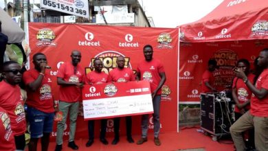 Telecel Ghana rewards winner of ‘More Money promo’ with cash prize