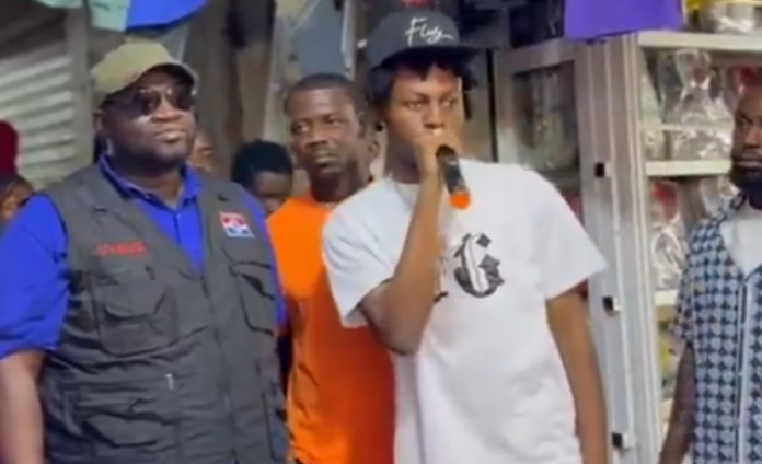 Kweku Flick joins Dr. Bawumia