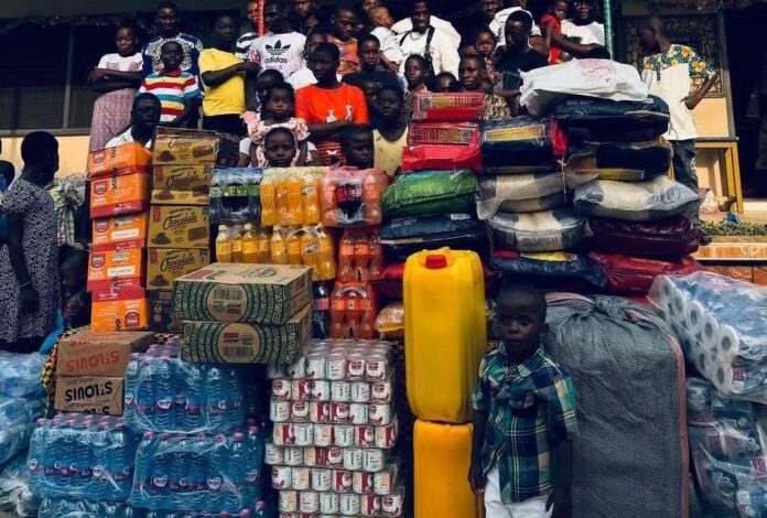 King Paluta donates to Kumasi Children’s Home