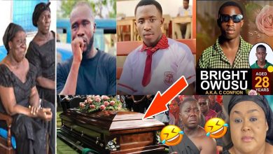 Tears flow at burial of late actor C-Confion
