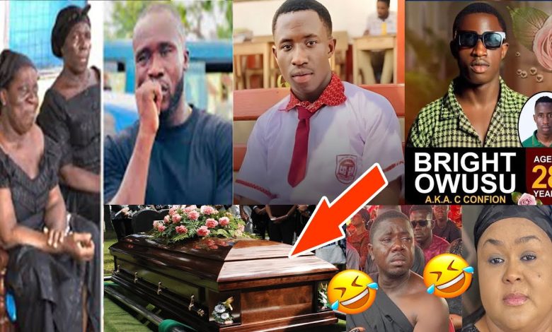 Tears flow at burial of late actor C-Confion